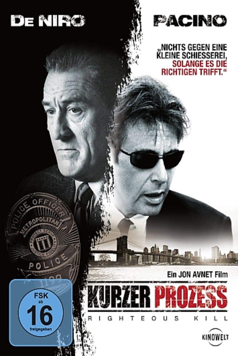 Kurzer Prozess - Righteous Kill DVD sehr gut