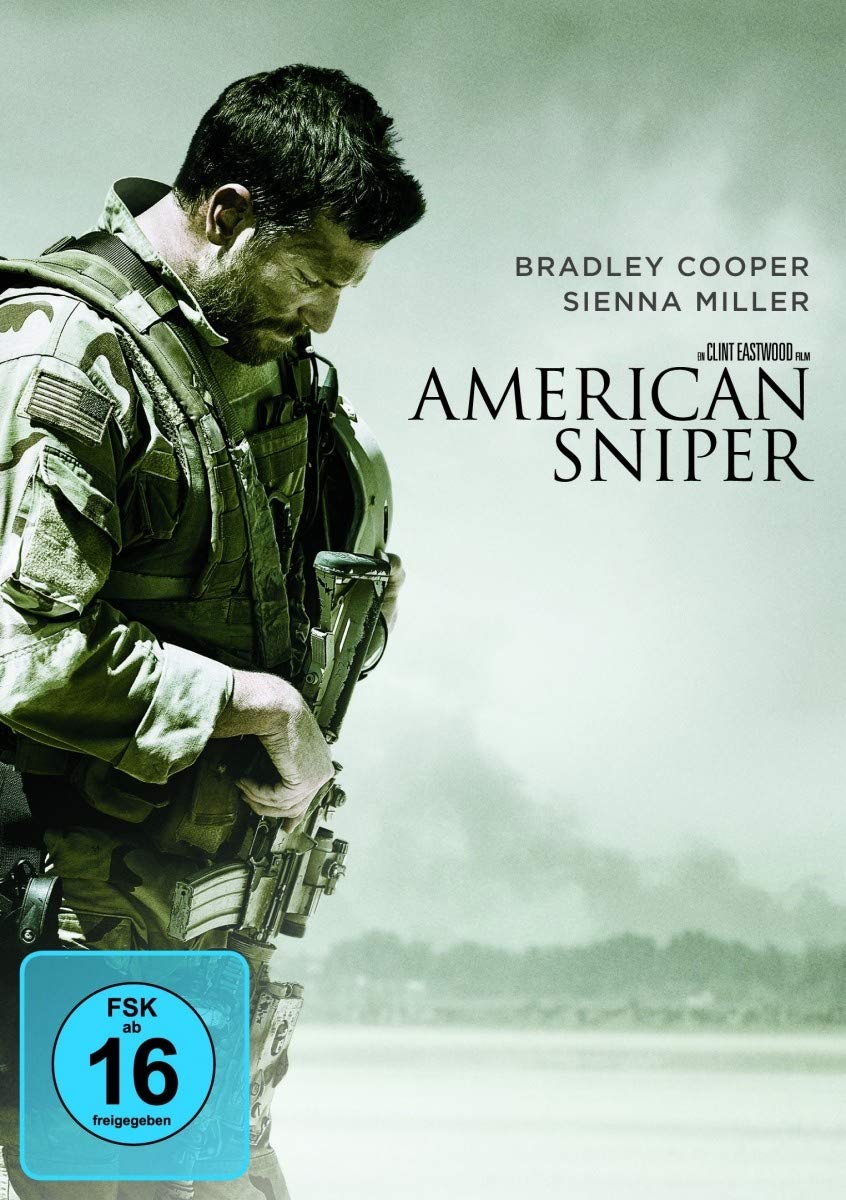 American Sniper - Clint Eastwood - Bradley Cooper DVD - OVP - NEU